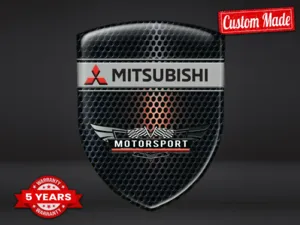 Mitsubishi Pegatina En Relieve Moderna Estilosa Máxima Edición